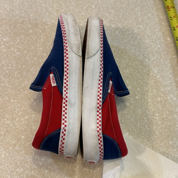 Vans Racing Slip Ons Sneakers Womens 8.5 Men’s 6.5 - Picture 5 of 8